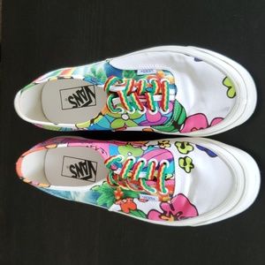 Vans Anaheim Factory Hoffman Fabric  44DX Authetnic Men's 8/9.5 Women's